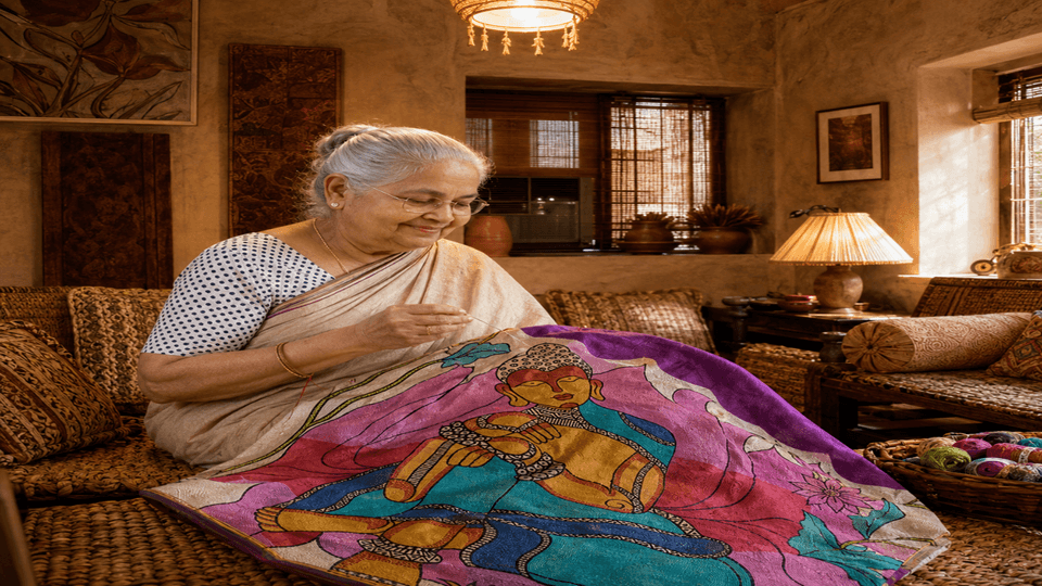 When the Needle Learnt to Sing - A Tale by Maatir Maanush