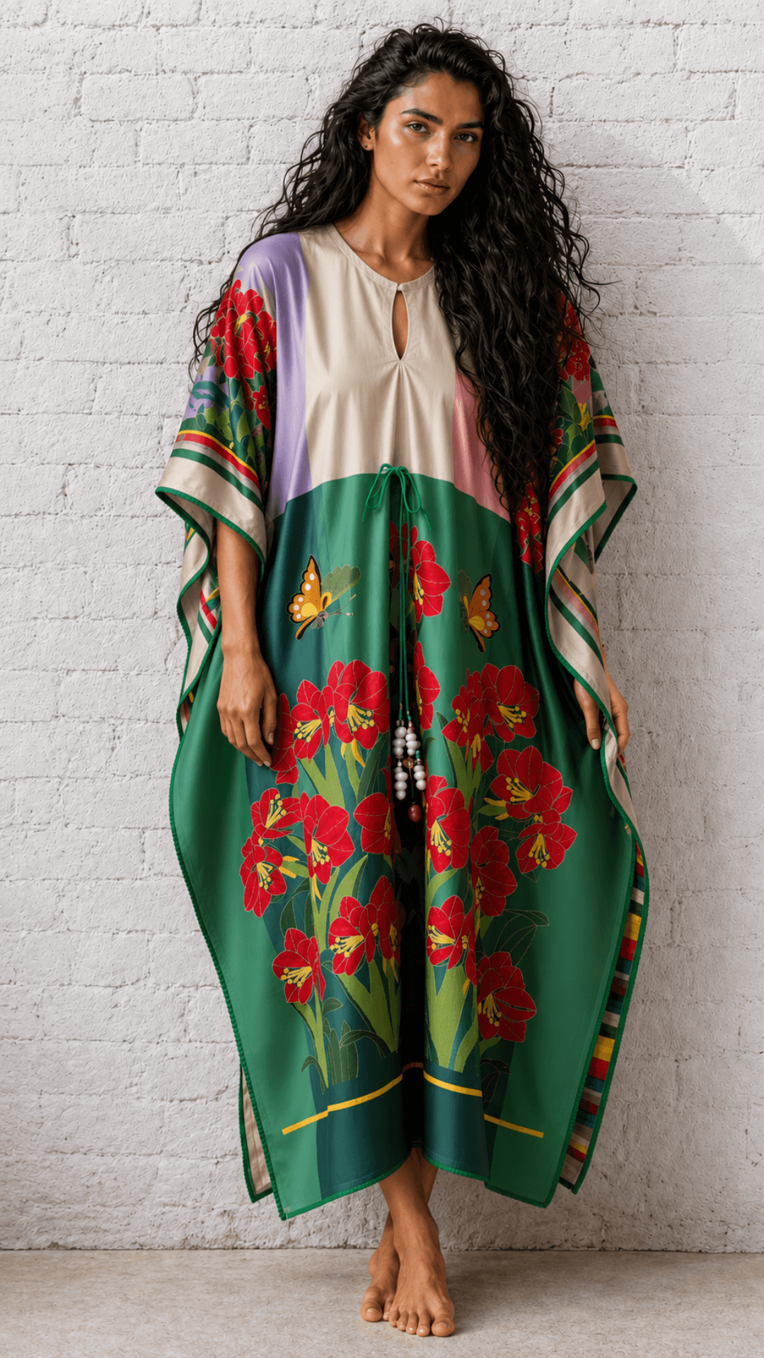 Silk Kaftan for Women - Rangrez