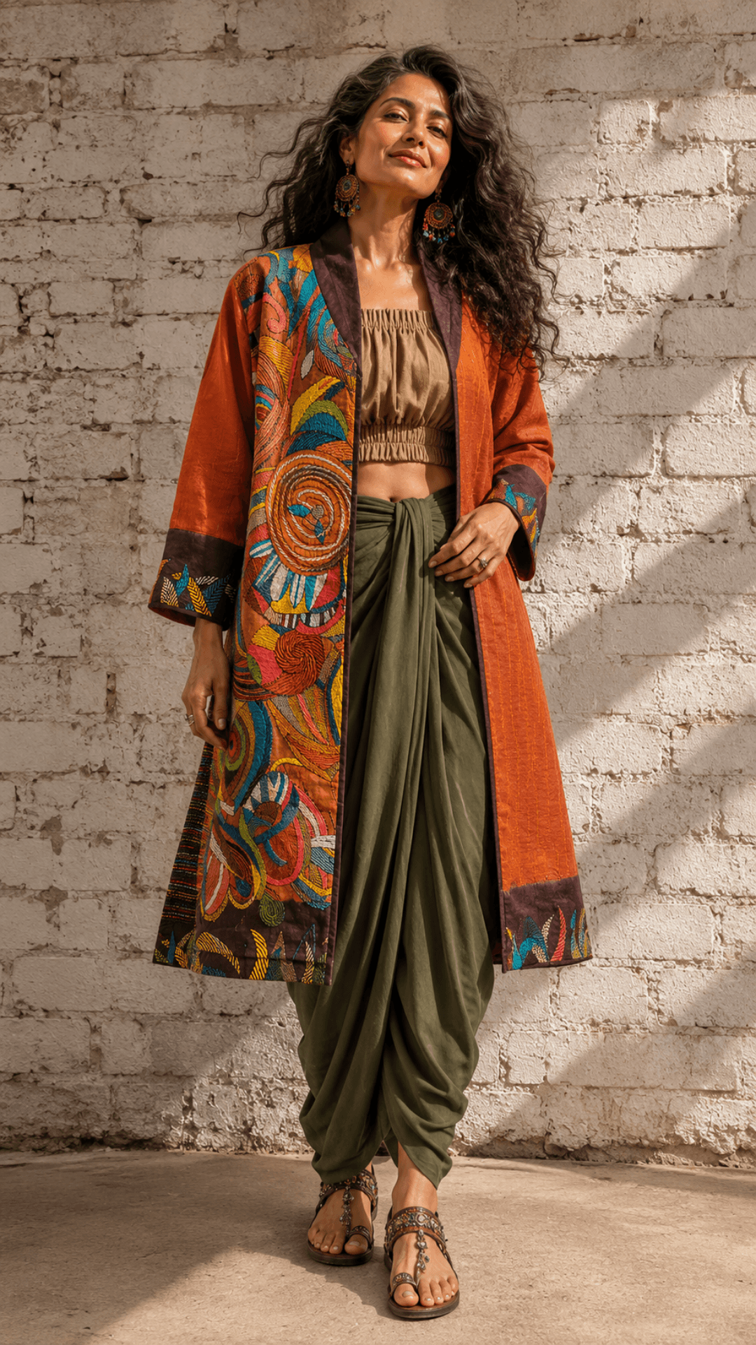 Kantha Embroidered Jacket – The Maatir Raga