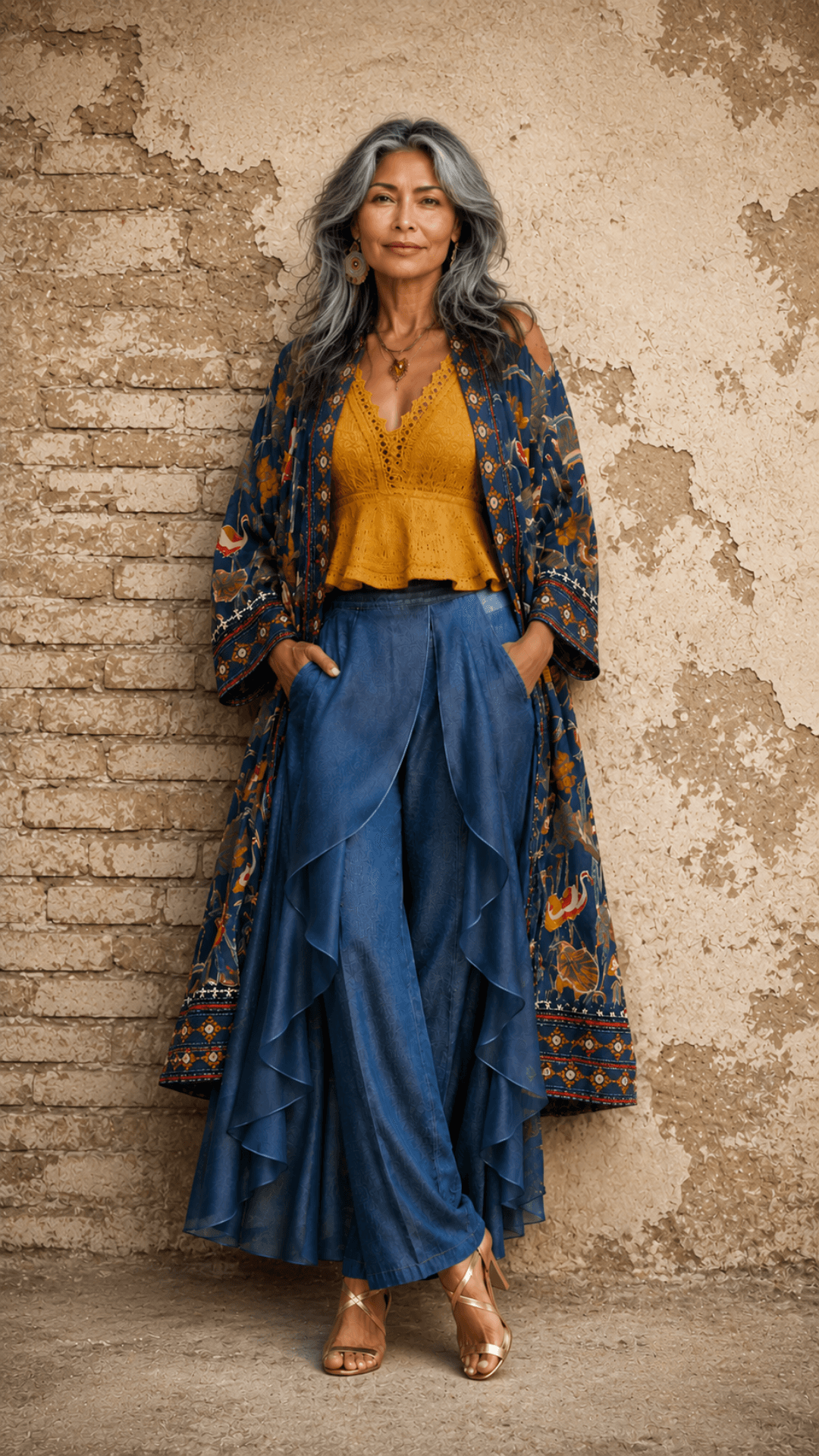 Kantha Embroidered Long Jacket – The Sutr Saanjh