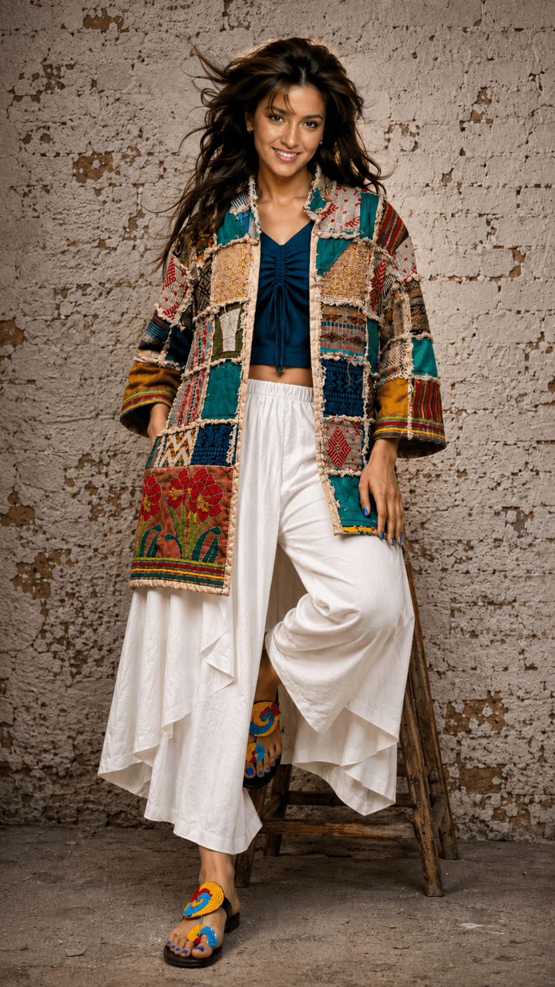 Kantha Embroidered Jacket – The Riwaayat Recrafted