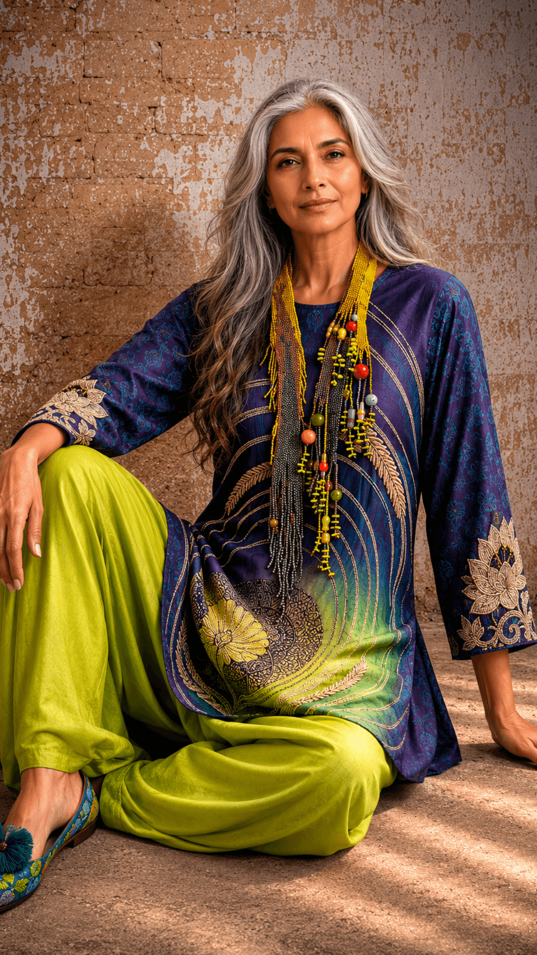 Long Kurta for Women – The Neel Fitoor