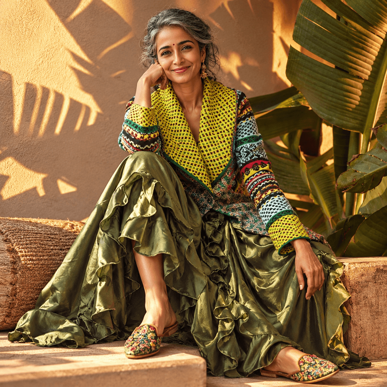 The "Resham Ki Adaa" Skirt