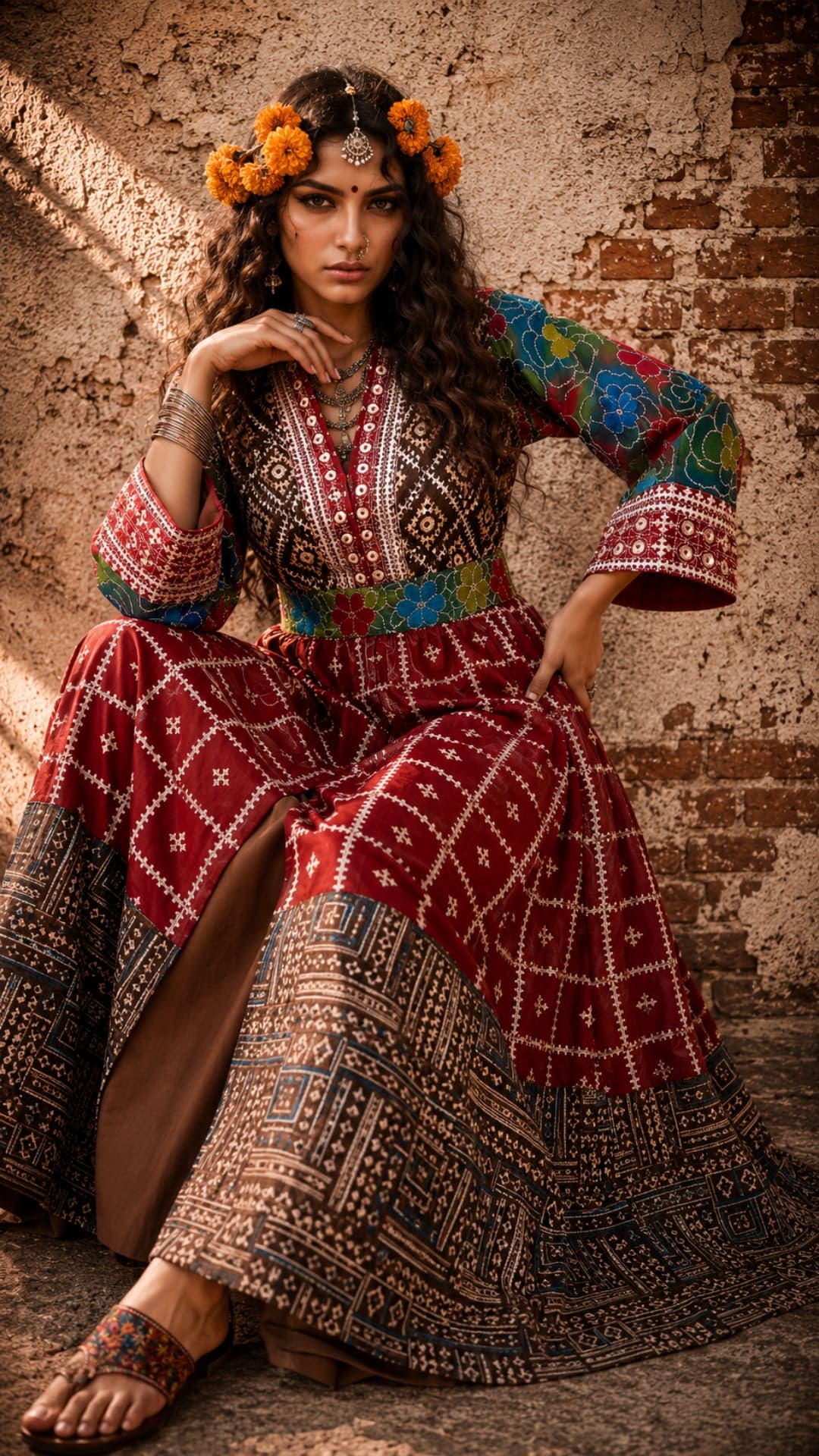 Kantha Embroidered Jacket - Dhaga Dastan