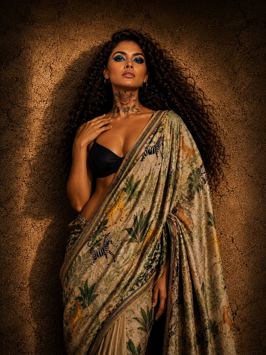 Kantha Embroidery Saree - Sutr e Savanna